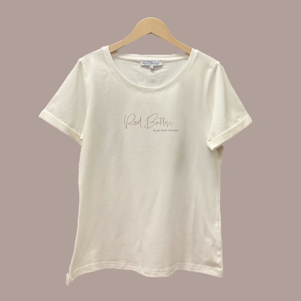 Red Button T-Shirts & Tops
